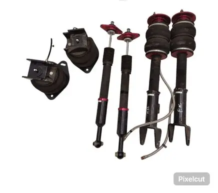 Dodge Charger Set of springs and shock absorbers (Front and rear) 26709 26600