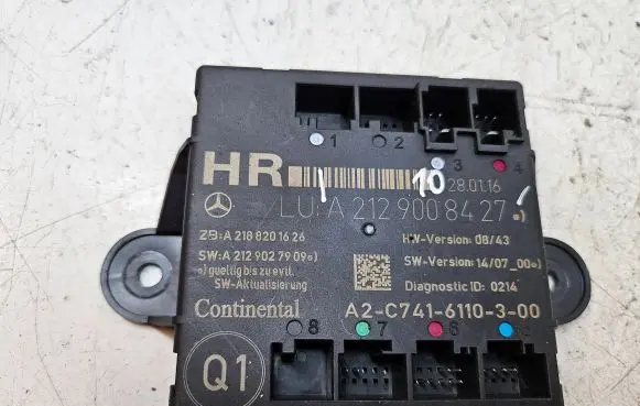 Mercedes-Benz E W212 Door control unit/module A2129008427