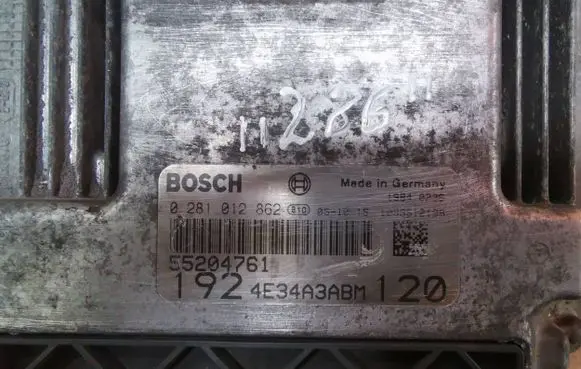 Fiat Stilo Engine control unit/module 55204761 4F34A3ABM 0281012862