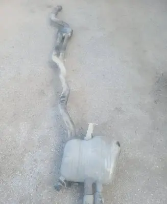 BMW 5 GT F07 Muffler/silencer 7807110 7807103