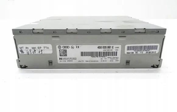 Audi A6 C7 Navigation unit CD/DVD player 4G0035061E