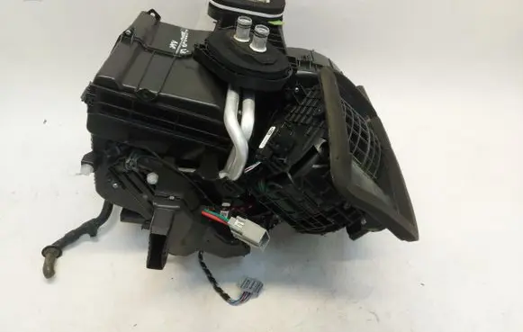 Interior heater climate box assembly