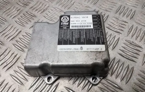 Volkswagen PASSAT B7 Airbag control unit/module 5N0959655R