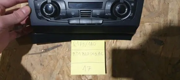 Audi A5 8T 8F Climate control unit 8T1820043AC
