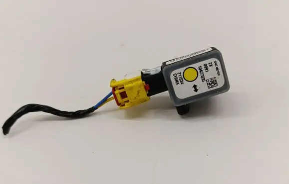Airbag deployment crash/impact sensor