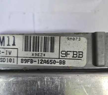 Ford Fiesta Engine control unit/module 89FB12A650BB X9EZK 9M073