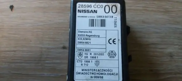 Nissan X-Trail T30 Door central lock control unit/module 28596CC0