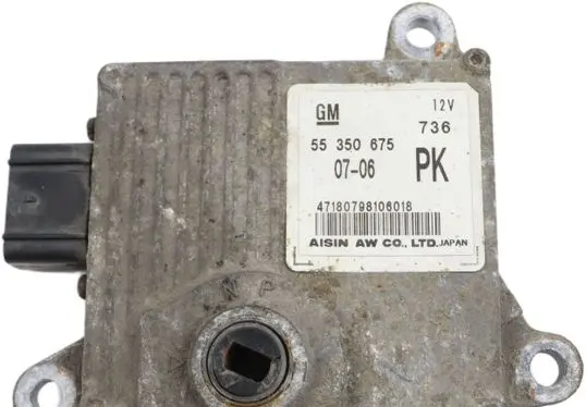 Opel Zafira B Gearbox control unit/module 55350675 47180798106018
