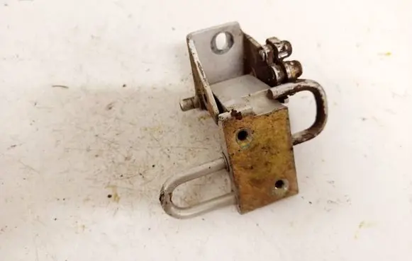 Rear door lower hinge