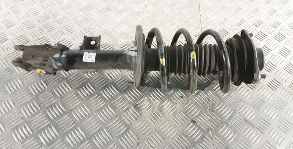 Front shock absorber with coil spring