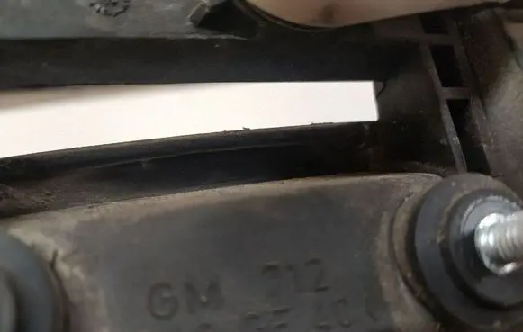 Opel Zafira A Rear door exterior handle GM712