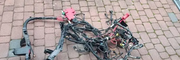 Engine installation wiring loom
