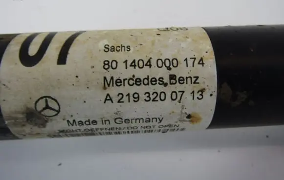 Mercedes-Benz CLS C219 Front shock absorber/damper A2193200713