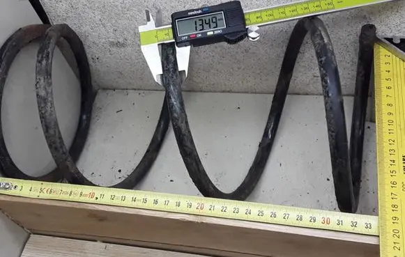 Mazda 626 Front coil spring