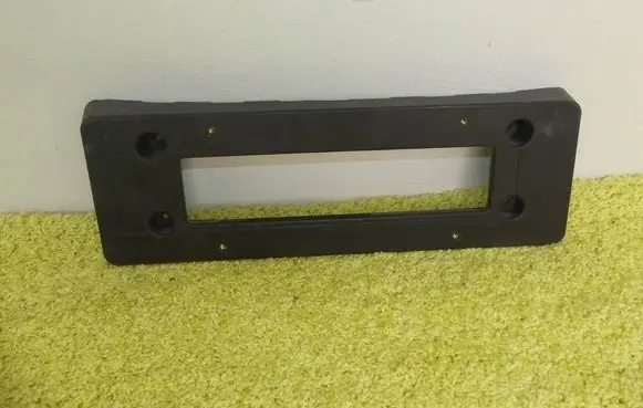 BMW 4 G22 G23 G24 G26 Number plate surrounds holder frame 7451266 51137451266