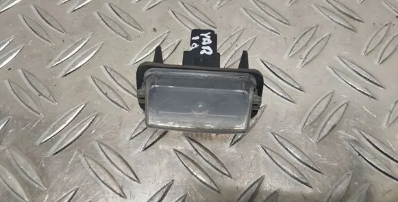 Toyota Yaris Number plate light