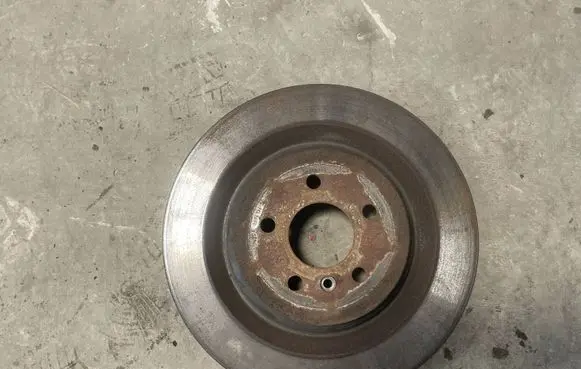 Mercedes-Benz GL X166 Rear brake disc A1664230212