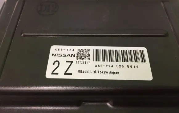 Nissan X-Trail T30 Engine control unit/module A56Y24 UX55616