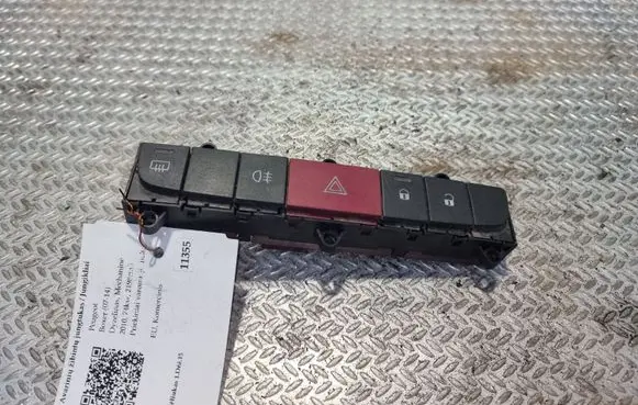 Peugeot Boxer Hazard light switch 7354213590