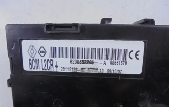 Renault Modus Suspension control unit/module 8200652286