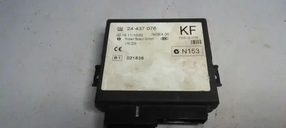 Opel Zafira A Comfort/convenience module 24437076