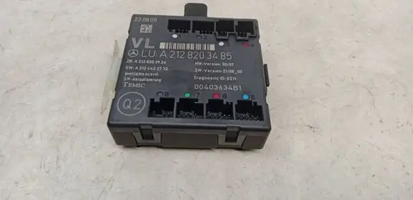 Mercedes-Benz C W204 Door control unit/module A2128203485