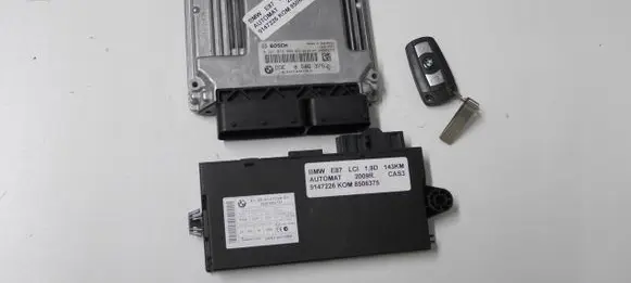 BMW 1 E81 E87 Engine ECU kit and lock set 8506375