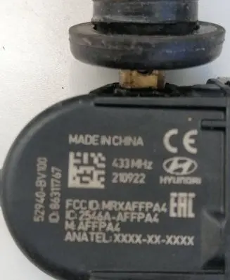 Hyundai Tucson TL Tire pressure sensor 52940BV100 86311767