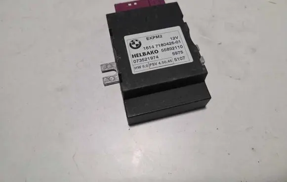 BMW 5 E60 E61 Fuel injection pump control unit/module 7180426
