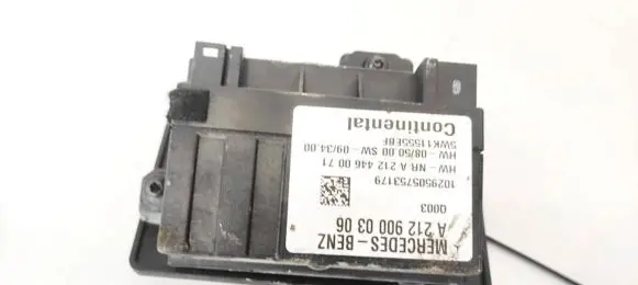 Mercedes-Benz ML W164 Fuel injection pump control unit/module A2129000306 5WK11555EBF