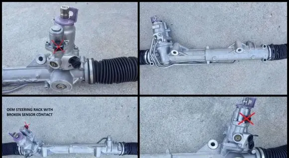 Mercedes-Benz SLK R172 Steering rack 1724600010 A1724600010