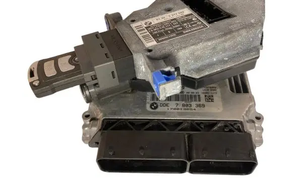 BMW 7 E65 E66 Engine ECU kit and lock set 7803369 0281013500 6972689