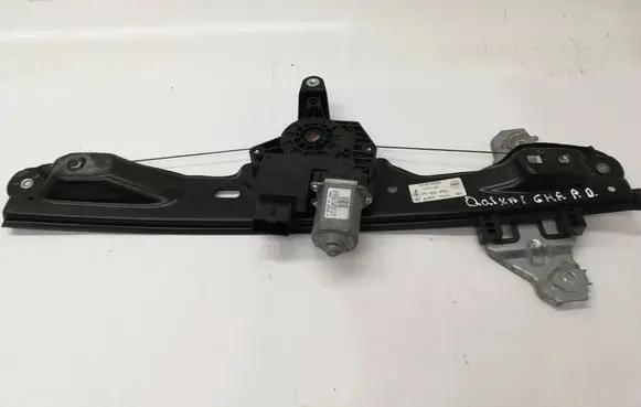 Nissan Qashqai Front door window regulator with motor 807004EA0C