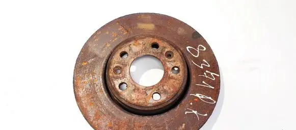 Citroen Nemo Front brake disc ventiliuojamas