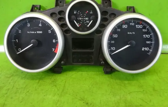 Peugeot 206+ Speedometer (instrument cluster) 9666636780