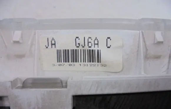 Mazda 6 Speedometer (instrument cluster) JAGJ6AC