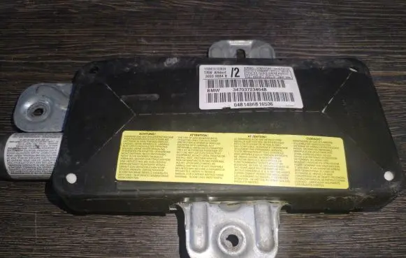 Front door airbag