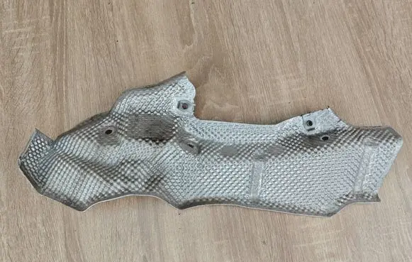 Audi A6 S6 C7 4G Heat shield in engine bay 4G0399299A