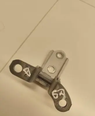 Toyota RAV 4 (XA50) Rear door lower hinge