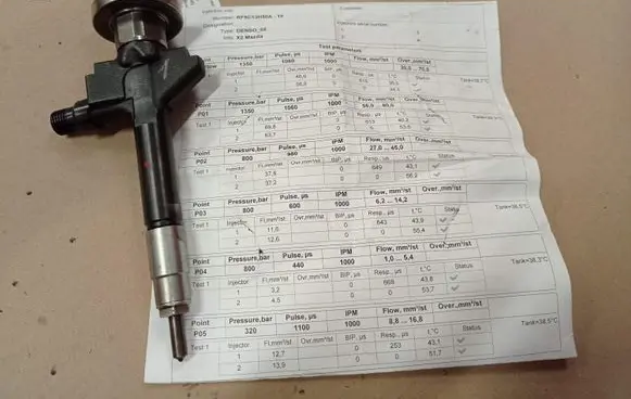 Mazda 6 Fuel injector 05K02557 13H50B RF5C