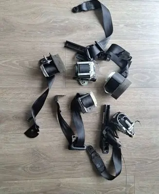 Jaguar XJ X351 Set of seat belts EW93611B69AB8PVJ AW93600A38AA8PVJ