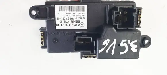 Mercedes-Benz E W212 Heater blower motor/fan resistor A21287021100 A2128702110