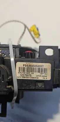 Peugeot 307 Ignition lock 96650580XT 12275975