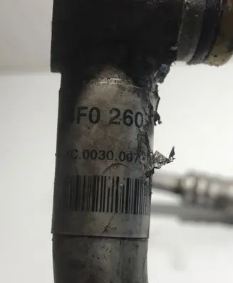 Audi A6 S6 C6 4F Air conditioning (A/C) pipe/hose 4F0260707AD