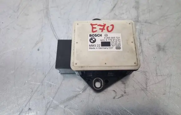 BMW X6 E71 ESP acceleration yaw rate sensor 6779913