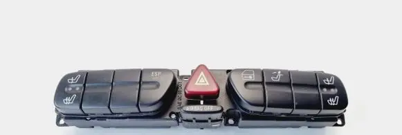Mercedes-Benz C W203 Hazard light switch 2038208110 3306090101 10436869002