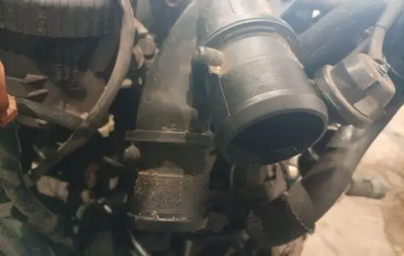 Peugeot 807 Throttle valve 9641446080