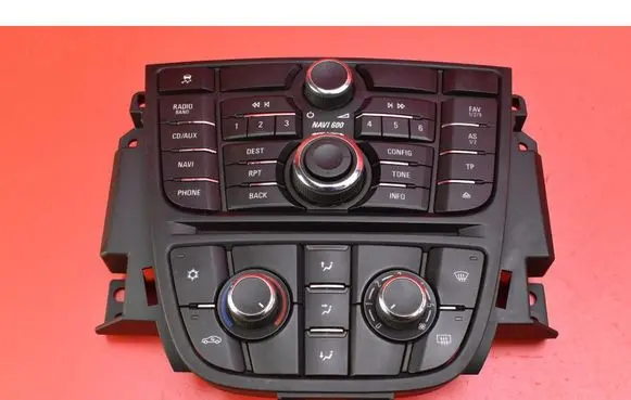Opel Astra J Climate control unit 13337222