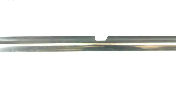 Front door glass trim molding