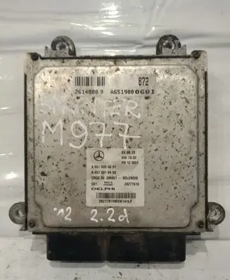 Mercedes-Benz Sprinter W906 Engine control unit/module A6519000601 A6519019400
